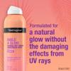 Neutrogena Build-A-Glow Gradual Self-Tanning Moisturizing Spray, with Argan Oil, Designed for Natural Hydrated Glow, Tan, Bronze Tan, 5 oz view 2