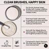 Narrative Cosmetics Solid Makeup Brush Cleanser Soap with Silicone Cleaning Pad, Cleans Natural & Synthetic Brushes, Vegan, Cruelty-Free, Natural Ingredients, Vanilla Fragrance, 2.45 Oz. view 4
