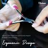 Stelone Cuticle Nippers Sharp Cuticle Trimmer Stainless Steel Cuticle Clippers Pedicure Manicure Nail Tool for Fingernails and Toenails view 2