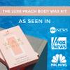 The Luxe Peach Hair Removal Wax Strips, 40 count - Vegan Wax Strips for Body & Face with Coconut & Rosehip Oils - Bikini Wax Strips - Long Lasting Results for Men, Women, and Teens view 2