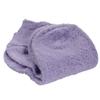BambooMN Women's Super Soft Aloe Infused Fuzzy Nylon Spa Socks - Size 9-12 - Lavender Purple - 3 Pairs view 2