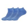 BambooMN Women's Super Soft Aloe Infused Fuzzy Nylon Spa Socks - Size 9-12 - Solid Navy - 3 Pairs view 1