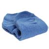 BambooMN Women's Super Soft Aloe Infused Fuzzy Nylon Spa Socks - Size 9-12 - Solid Navy - 3 Pairs view 3