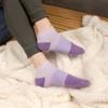 BambooMN Women's X-Large Fuzzy Soft Aloe Infused Nylon Spa Socks, Assortment F, 3 Pairs view 4