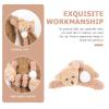 1pc Flower Hair Clip Hair Claw Clips Big Plush Hair Womens Hair Clips Hair Claws Claw Hair Clips French Hair Clips Queen Pin Fashion Plush Headdress Woman Accessories Pretty view 4