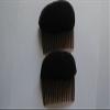 ALIQI Two sets of new hair accessories, women's hairpins, women's hairpins, hairpins, knitting tools, hair combs (Brown) view 3