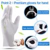 24pcs White Cotton Gloves, Cotton Gloves Eczema for Dry Hands White Gloves Women and for Men Washed Glove Liners for Spa Lotion Coin Jewelry Silver Inspection(XL) view 3