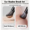 AKOAK Eye Shadow Brush Set, 3 Pcs Professional Eye Makeup Brushes, Eye Blend Brush, Perfect for Eyeshadow, Eyeliner, Eyebrow, Concealer, Blend, Super Soft travel Makeup Brush view 4