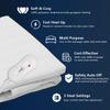 Hysache Electric Massage Table Warmer, Polyester Spa Table Heating Pad with 3 Heat Settings & Auto Overheating Protection, Machine Washable Heated Bed Toppe, Ideal for Home Spa view 3