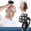 7D Electric Razor for Men, 5 in 1 Head Shavers for Bald Men, Electric Rotary Shaver Waterproof Grooming Kit Cordless Bald Head Shaver LED Display view 4
