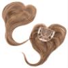 ADD-ON CROWN Human Hair/HF Synthetic Blend Topper by Envy, 5PC Bundle: Topper, 4oz Mara Ray Luxury Shampoo & Conditioner, Wide Tooth Comb, and 19 Page Belle of Hope Guide (Light Blonde) view 1