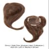 ADD-ON LEFT Human Hair/HF Synthetic Blend Topper by Envy, 5PC Bundle: Topper, 4oz Mara Ray Luxury Shampoo & Conditioner, Wide Tooth Comb, and 19 Page Belle of Hope Guide (Medium Grey) view 3