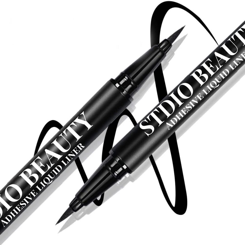 Adhesive Liquid Eyeliner Pen (Burgundy)
