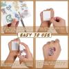 288 Pieces 18 Sheets Dragon Temporary Tattoos Stickers, Dragon Birthday Party Favor Supplies Waterproof Tattoos for Kids Adults Good Party Decor Classroom Prizes Rewards view 3