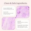 Bath Soak, Salt Bath, Bubble Bath, Natural Detox Foaming Body Soak, Foot Soak, Vegan Body Skin Care, 9 oz. (Lavender) view 3