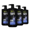 AXE Wash and Care for Clean and Strong Hair Phoenix 2-in-1 Shampoo and Conditioner Crushed Mint and Rosemary 100 percent Recycled Bottle 28 oz 4 Pack view 1