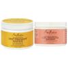 SheaMoisture Curl and Shine Hair Masque and Curl Enhancing Smoothie for Curly Hair Coconut and Hibiscus Deep Conditioning Hair Treatment view 1