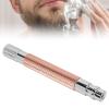 Hand Shaver Handle, Anti Handle Reusable for Safety Razors(copper) view 2