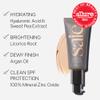 Saie Slip Tint Tinted Moisturizer with SPF 35 - Light Coverage, Glowy Skin Tint & Mineral Sunscreen for Face with Hydrating Hyaluronic Acid - Summer Makeup Essential - Shade Three + Half (1.35 oz) view 2