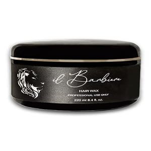 il Barbiere Premium Salon Professional Hair and Beard Styling Wax for Men - Strong Hold and Shine - Made in Israel - 220ml