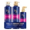 Hair Biology Full & Vibrant Set Including: Volumizing Shampoo (12.8 Fl Oz), Conditioner (12.8 Fl Oz) & Thickening Treatment (6.4 Fl Oz), for Thin or Fine Hair, Biotin Infused, Paraben-Free, Color-Safe view 1