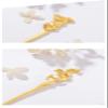 1 Piece Vintage Hair Sticks Hairpin, S925 Sterling Silver Chinese Hair Chopsticks, Mountain Sea Series Neutral Hair Sticks, Goth Hair Bun Eternal Promise Jewelry for Bride Girl Women, Gilded Waves view 3