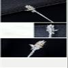 1 Piece Vintage Hair Sticks 12 Months Hairpin, S925 Sterling Silver Hair Chopsticks, Ornate Gilded Embellishment Flower Hair Sticks, Chinese Hair Bun Eternal Jewelry for Bride Women Girl, August Osm view 3