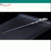 1 Piece Vintage Hair Sticks 12 Months Hairpin, S925 Sterling Silver Hair Chopsticks, Ornate Gilded Embellishment Flower Hair Sticks, Chinese Hair Bun Eternal Jewelry for Bride Women Girl, January Pl view 2