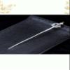 1 Piece Vintage Hair Sticks 12 Months Hairpin, S925 Sterling Silver Hair Chopsticks, Ornate Gilded Embellishment Flower Hair Sticks, Chinese Hair Bun Eternal Jewelry for Bride Women Girl, July Sunfl view 2