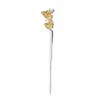 1 Piece Vintage Hair Sticks Hairpin, S925 Sterling Silver Chinese Hair Chopsticks, Mountain Sea Series Neutral Hair Sticks, Goth Hair Bun Eternal Promise Jewelry for Bride Girl Women, Gilded Mounta view 1