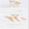 1 Piece Vintage Hair Sticks Hairpin, S925 Sterling Silver Chinese Hair Chopsticks, Mountain Sea Series Neutral Hair Sticks, Goth Hair Bun Eternal Promise Jewelry for Bride Girl Women, Gold Plated W view 4