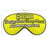 Custom Sleep Mask Add Funny Design, Personlized Photo Sleeping Mask Customizable Gifts, Custom Text Eye Mask Adjustable and Soft White Style40 view 3