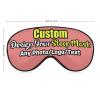 Custom Eye Mask Add Your Design - Cusomizable Sleep Mask Photo Text Logo Sleeping Mask Personalized Gift, Sleep Cover for Couples Lovers Family LightCoral Style19 view 3