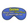 Custom Travel Sleep Mask Design Your Own Customized Eye Mask with Photo Text Logo Blackout Eye Polyester for Lunch Break, Hotel, Aircraft RoyalBlue Style30 view 1