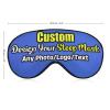 Custom Travel Sleep Mask Design Your Own Customized Eye Mask with Photo Text Logo Blackout Eye Polyester for Lunch Break, Hotel, Aircraft RoyalBlue Style30 view 3