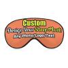 Custom Travel Sleep Mask Design Your Own Customized Eye Mask with Photo Text Logo Blackout Eye Polyester for Lunch Break, Hotel, Aircraft Coral Style06 view 1