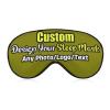 Custom Travel Sleep Mask Design Your Own Customized Eye Mask with Photo Text Logo Blackout Eye Polyester for Lunch Break, Hotel, Aircraft Olive Style26 view 1