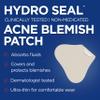 Band-Aid Brand Hydro Seal Acne Patches for Face, Non-Medicated Acne Blemish Patch Absorbs Fluids & Provides a Protective Healing Environment for Pimples, 7 Patches view 2