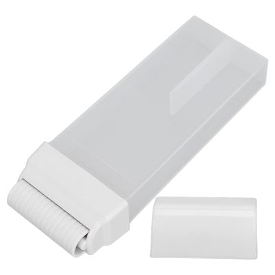 Depilatory Wax Roller Bottle, Refillable Depilatory Wax Container Portable Firm Sturdy High Sealing Empty Hair Removal Wax Bottle for Home Beauty Salon Wax Roller Kit