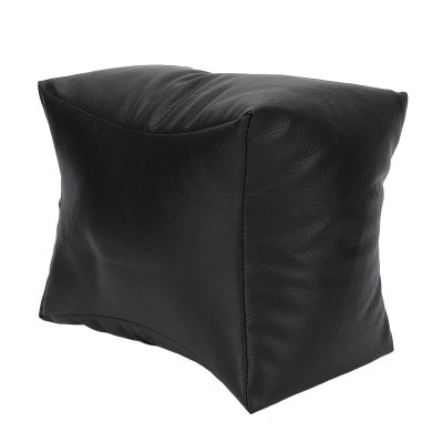 Nail Art Hand Pillow, Nail Arm Rest Pillow, 3 Height Detachable Arm Rest Cushion Soft PU Leather Relieve Hand Fatigue Nail Art Hand Rest Pad for Pedicure Nail Salon(Black)