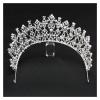 HHWKSJ Tiara Crowns for Women Girls Princess Tiaras Elegant Crown Womens Headbands Bridal Wedding Prom Birthday Party view 2