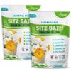 Fivona All Natural Sitz Bath Soaking Blend - Epsom Salt with Pure Essentials Oils - for Hemorrhoid, Fissure, Postpartum Care, Bartholin Cyst Treatment - Essential Mix - 2 Pack (14.1 oz Each) view 1