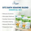 Fivona All Natural Sitz Bath Soaking Blend - Epsom Salt with Pure Essentials Oils - for Hemorrhoid, Fissure, Postpartum Care, Bartholin Cyst Treatment - Essential Mix - 2 Pack (14.1 oz Each) view 4