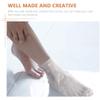 100pcs Foot Mask One-time Feet Cover Trying-on Shoe Foot Covers Moisturizing Shoe s Multi-Purpose Soaking s Transparent Trying-on view 3