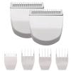 2 Pack Professional Peanut Clipper/Trimmer Snap On Replacement Blades #2068-300 - Compatible with Wahl Peanut Hair Clipper/Trimmer, White view 1