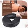 Noverlife Massage Face Cradle Cushion, Professional Massage Table Universal Face Head Neck Rest Pad, Soft Memory Foam Crescent Massage Chair Pillow for Massage Spa Therapy Beauty Treatment Sleep view 2