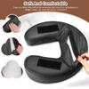 Noverlife Massage Face Cradle Cushion, Professional Massage Table Universal Face Head Neck Rest Pad, Soft Memory Foam Crescent Massage Chair Pillow for Massage Spa Therapy Beauty Treatment Sleep view 3