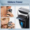 PRITECH Electric Razor for Men, Waterproof Foil Electric Shavers with Beard Trimmer, Cordless Rechargeable Razor for Shaving Face, LED Display Wet Dry Use view 2
