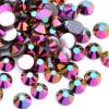 Dowarm 1440 Pieces SS16 Flatback Rhinestones, 4MM Flatback Crystal for Crafts, Nails, Dance Costumes - Non Hotfix (Metallic Rainbow AB) view 2