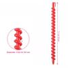 Spiral Hair Perm Rods 60pcs Heatless Spiral Perm Rods with 5 Satin Scrunchies Comes in Bright Colors Spiral Perm Rods for All Hair Length view 3